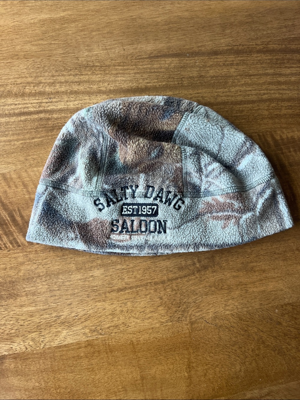 Camo Fleece Beanie